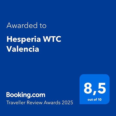 Hesperia Wtc Valencia Hotel Екстериор снимка